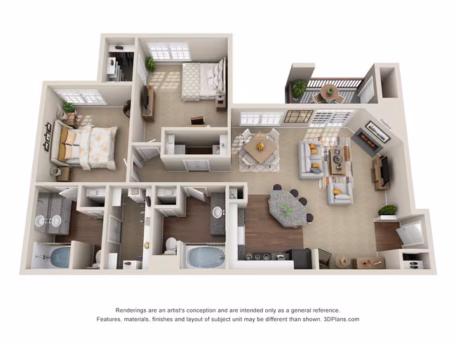 B1 Bocelli with Carport or Garage 00214 floor plan